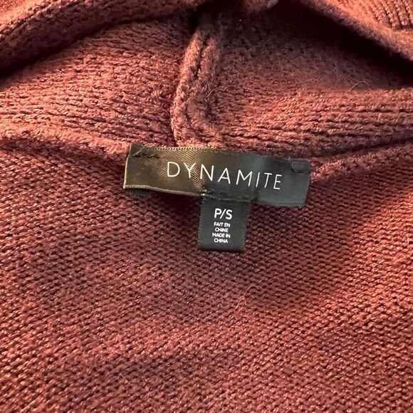 3 for $30! Dynamite brown knit long cardigan - Picture 3 of 8